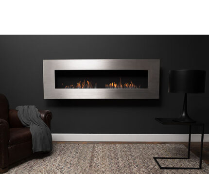 camino bioetanolo appeso Iron fires framed