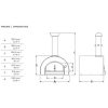 forno a legna 5minuti con base Alfaforni